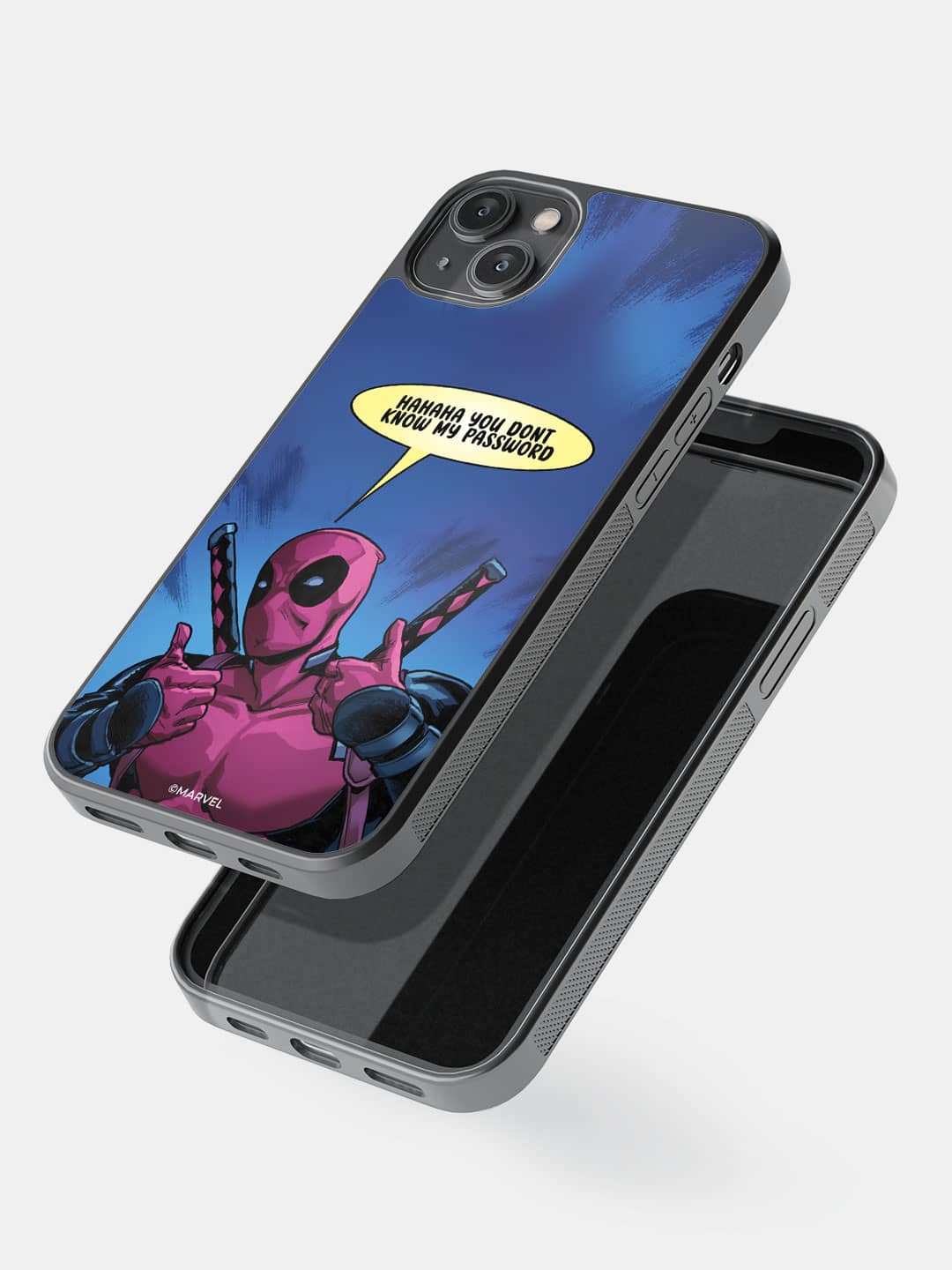 Deadpool Encrypted - iPhone 14 Plus Cover