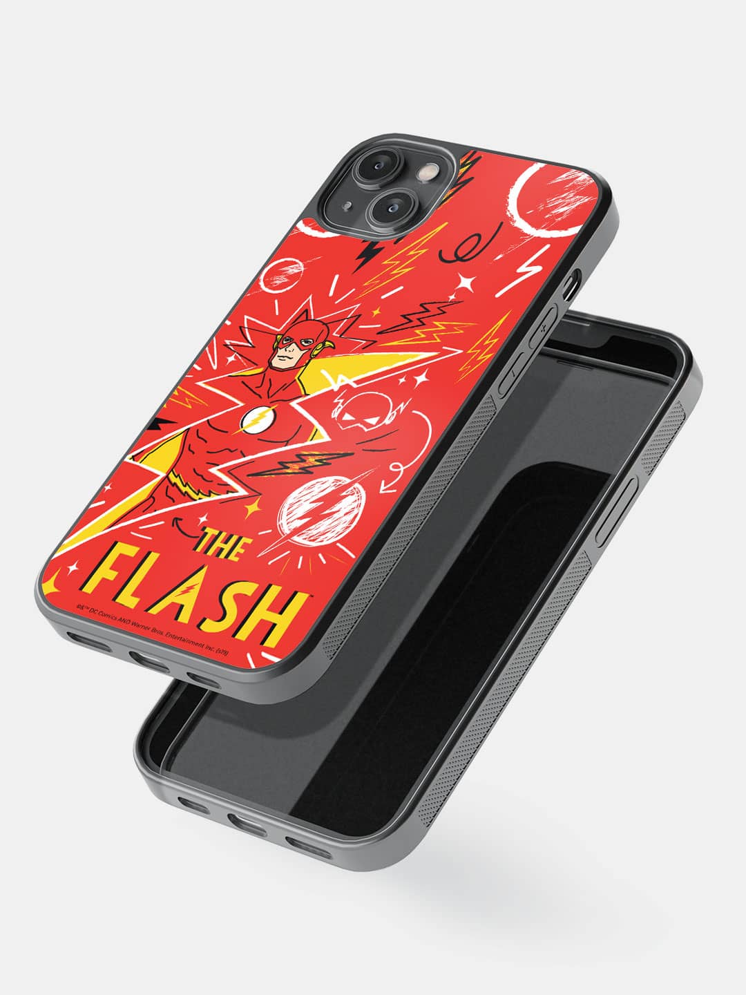 Flash Doodle - iPhone 14 Plus Cover