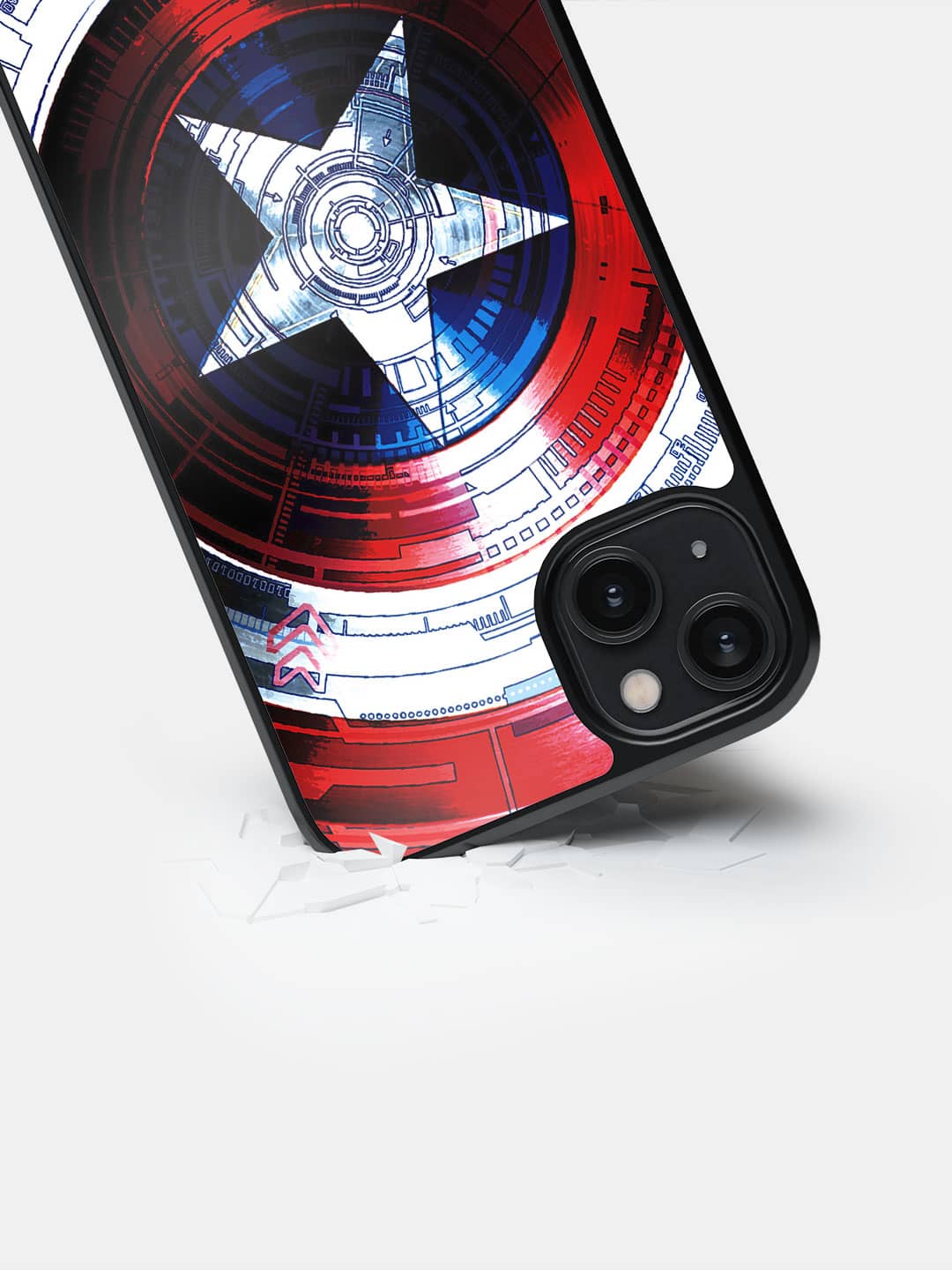 Captains Shield Decoded - iPhone 14 Plus Cover