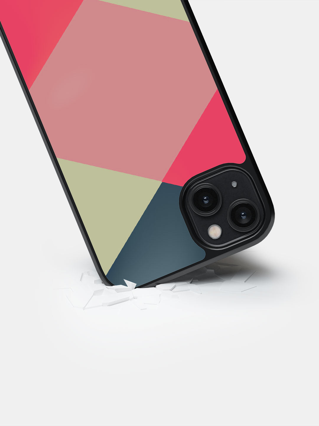 Criss Cross Teal - iPhone 14 Plus Cover