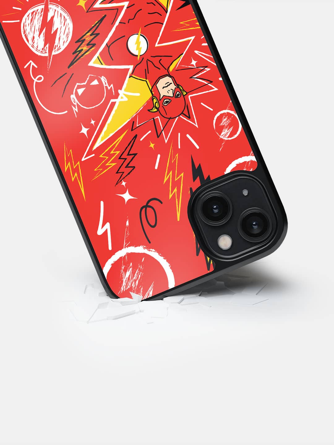 Flash Doodle - iPhone 14 Plus Cover