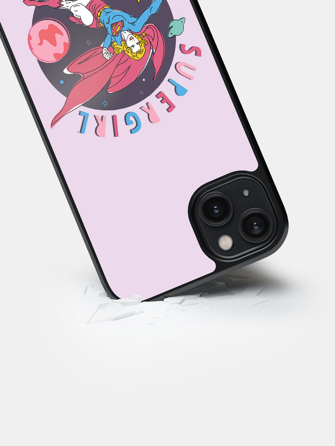 Supergirl out of the World - iPhone 14 Plus Cover