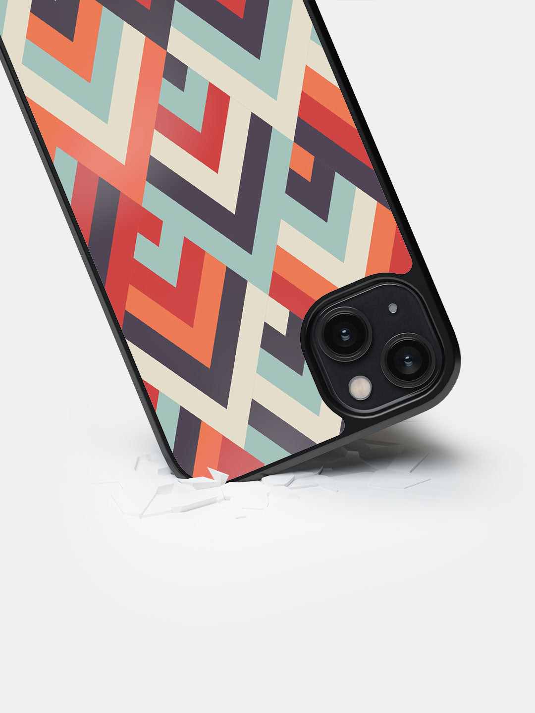 Symmetric Chevron - iPhone 14 Plus Cover