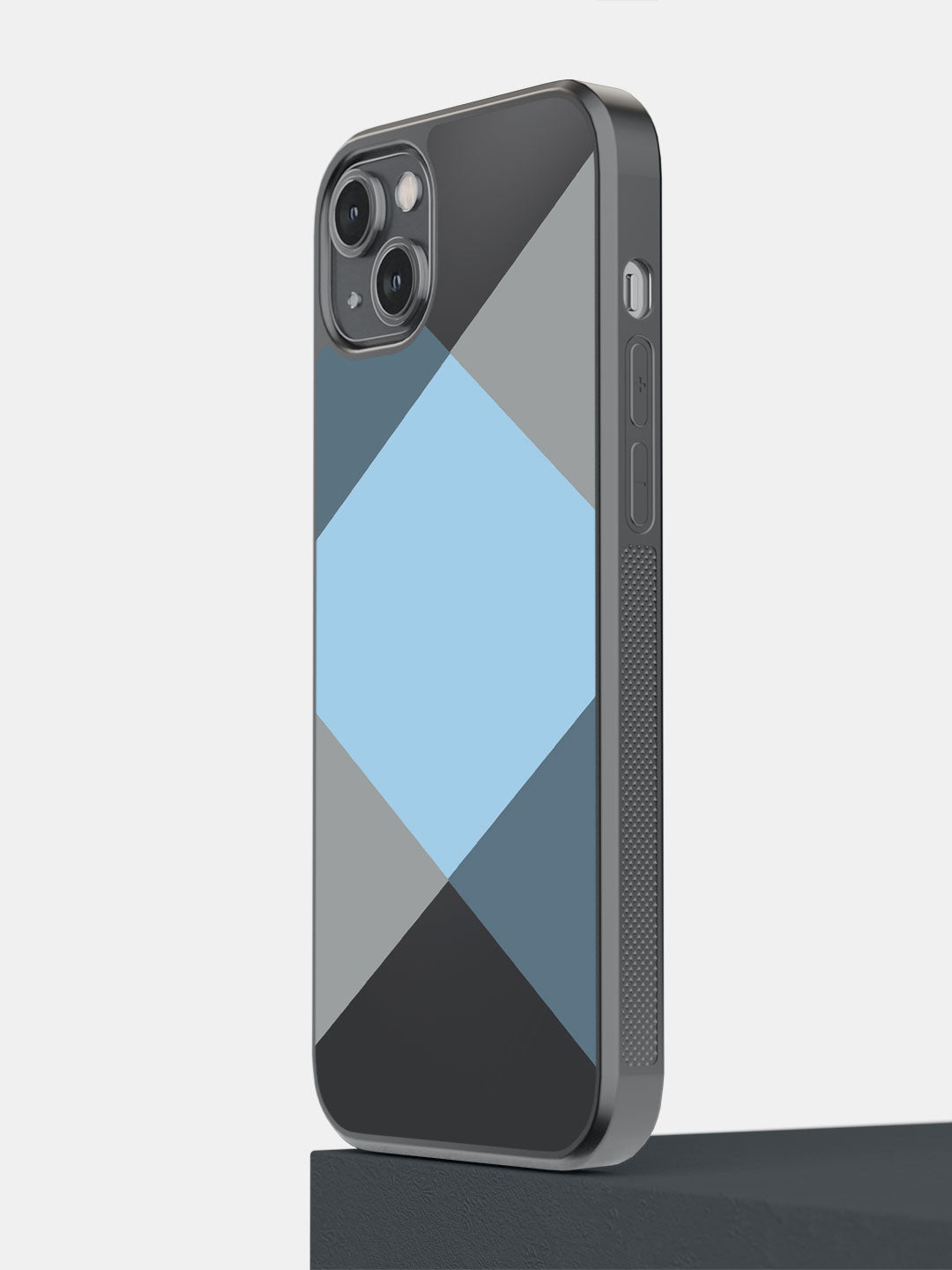 Criss Cross Blue - iPhone 14 Plus Cover