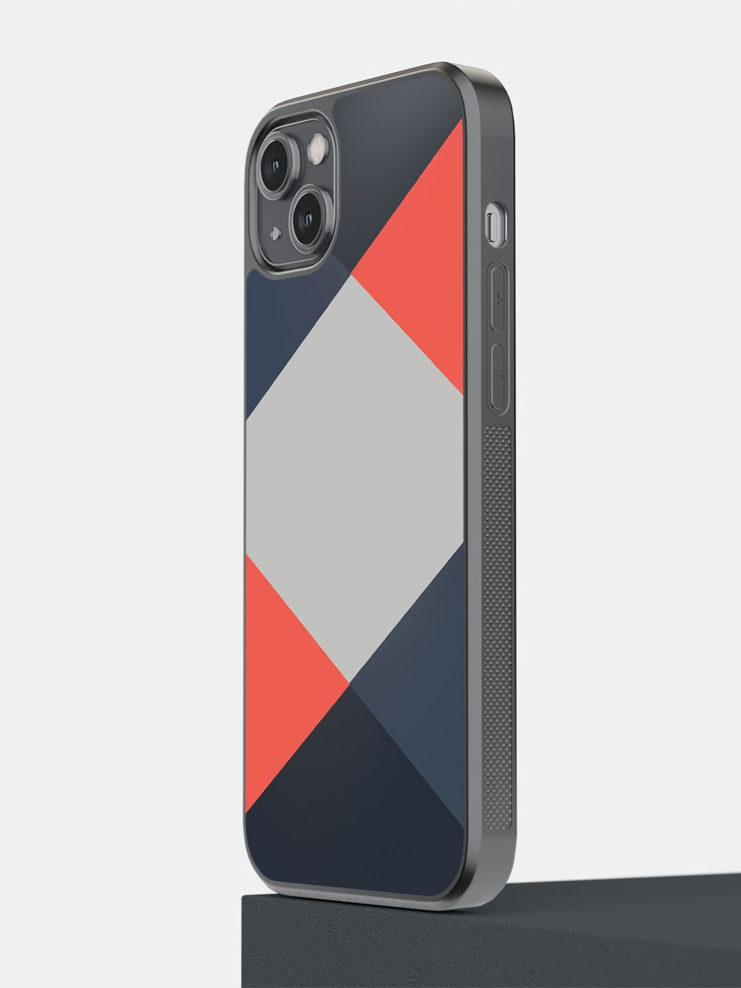 Criss Cross Coral - iPhone 14 Plus Cover