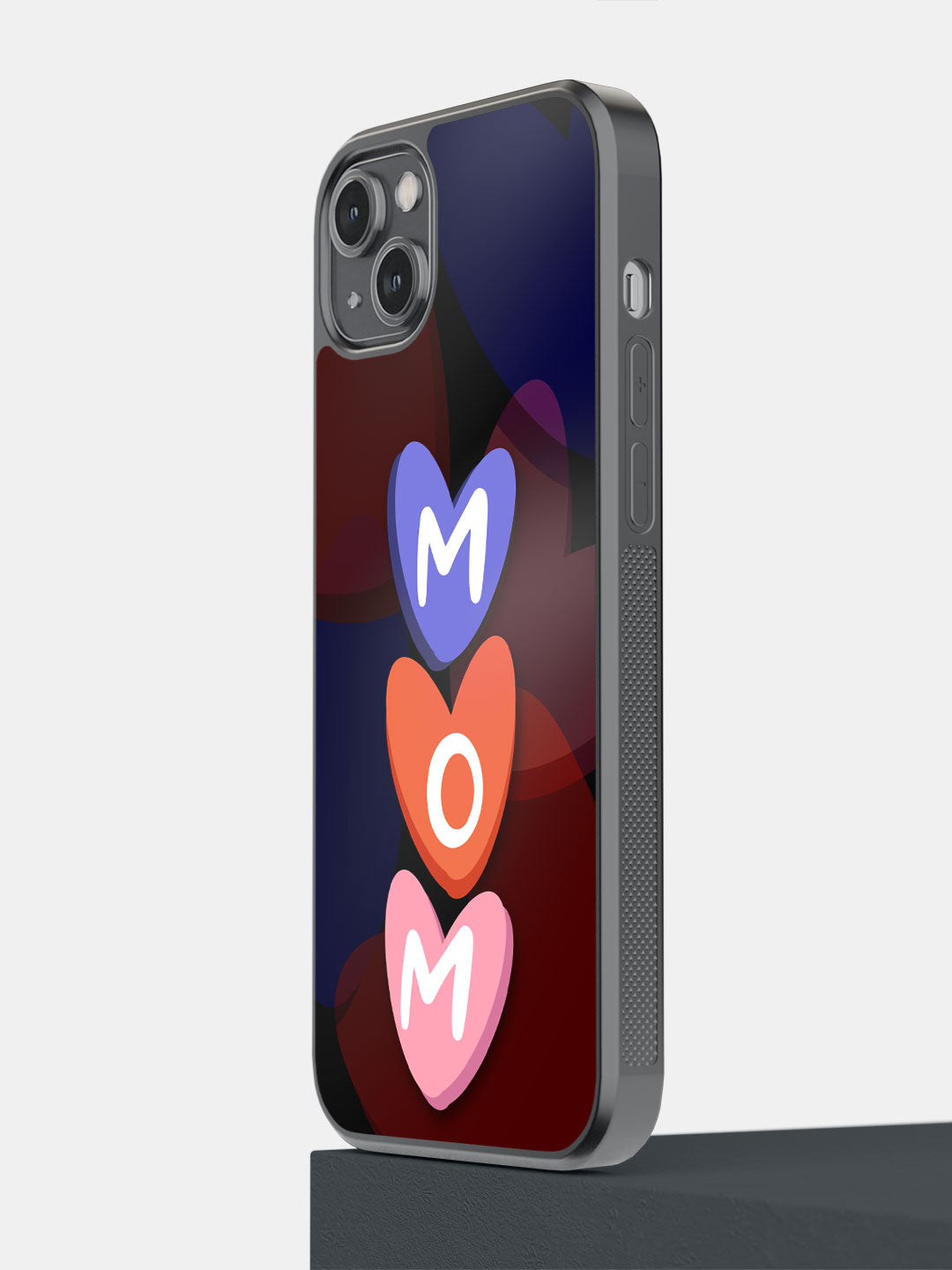 Heart Mom - iPhone 14 Plus Bumper Cover
