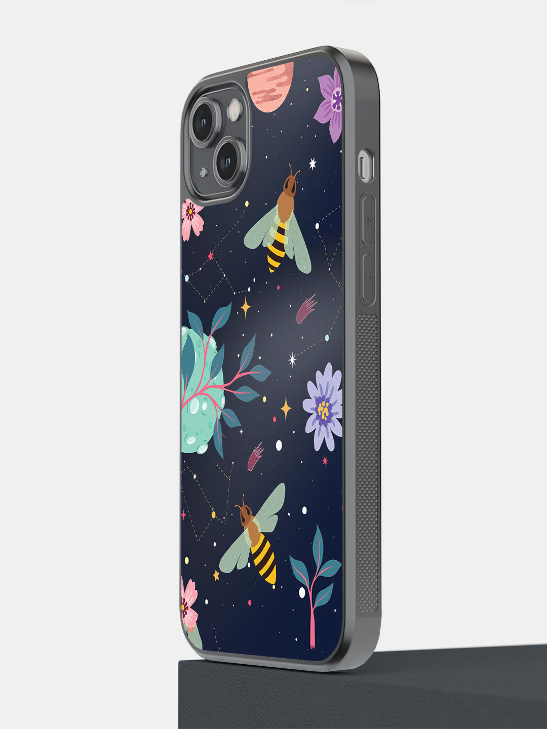 Space Bees - iPhone 14 Plus Bumper Cover