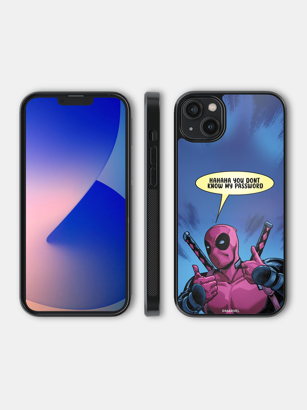 Deadpool Encrypted - iPhone 14 Plus Cover