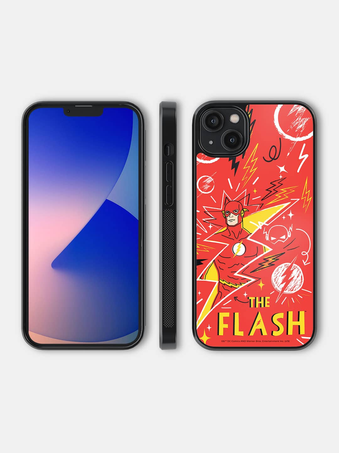Flash Doodle - iPhone 14 Plus Cover