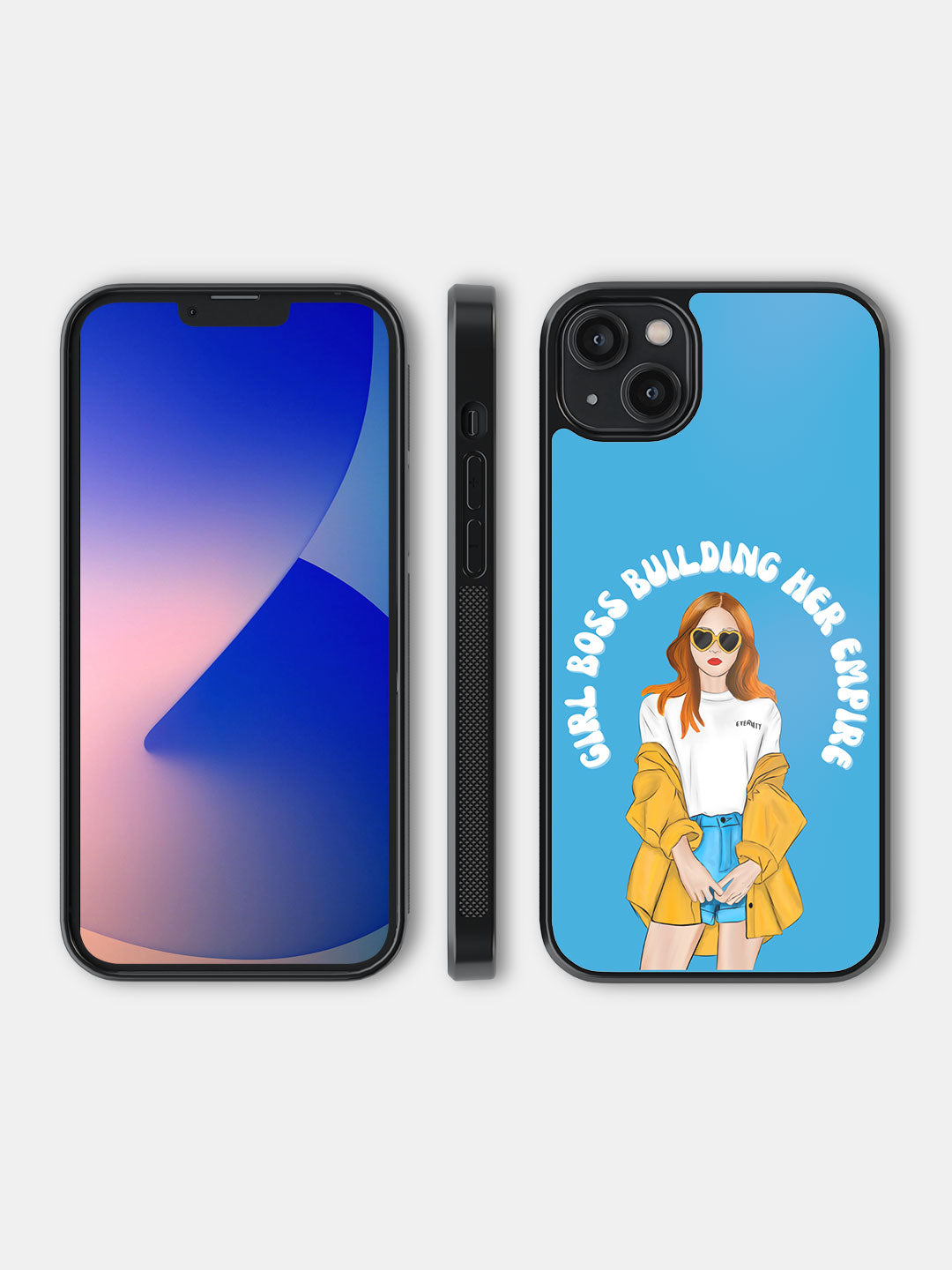 Girl Boss Building Empire - iPhone 14 Plus Cover
