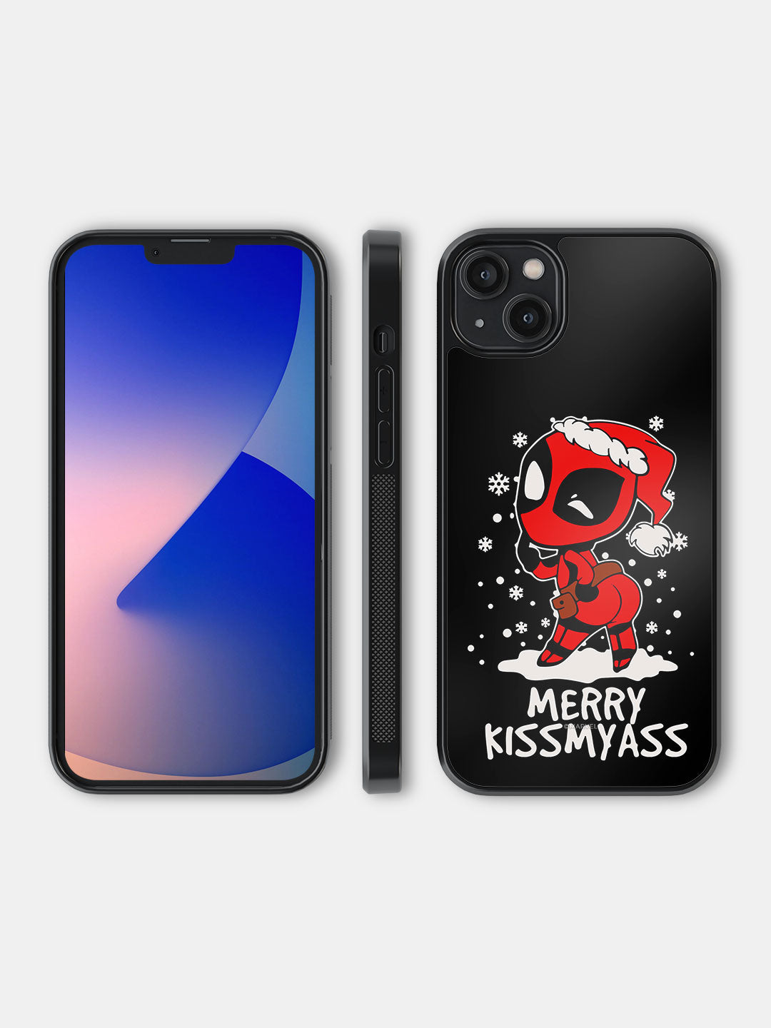 Merry Deadpool - iPhone 14 Plus Cover