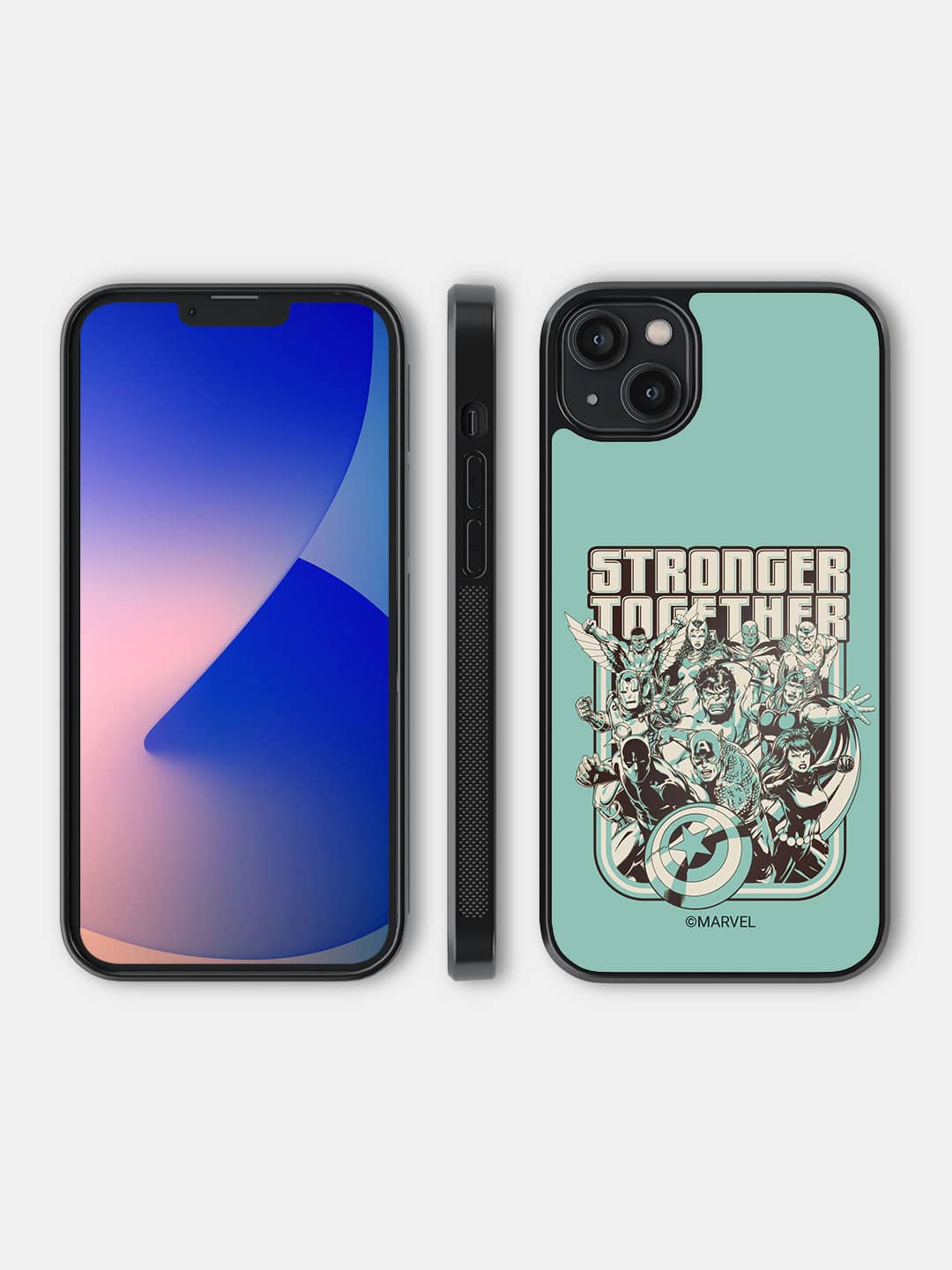 Stronger Together Sketch - iPhone 14 Plus Cover