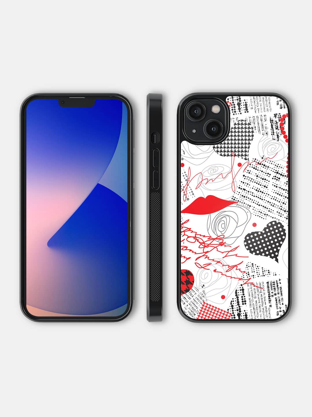 White Love - iPhone 14 Plus Cover