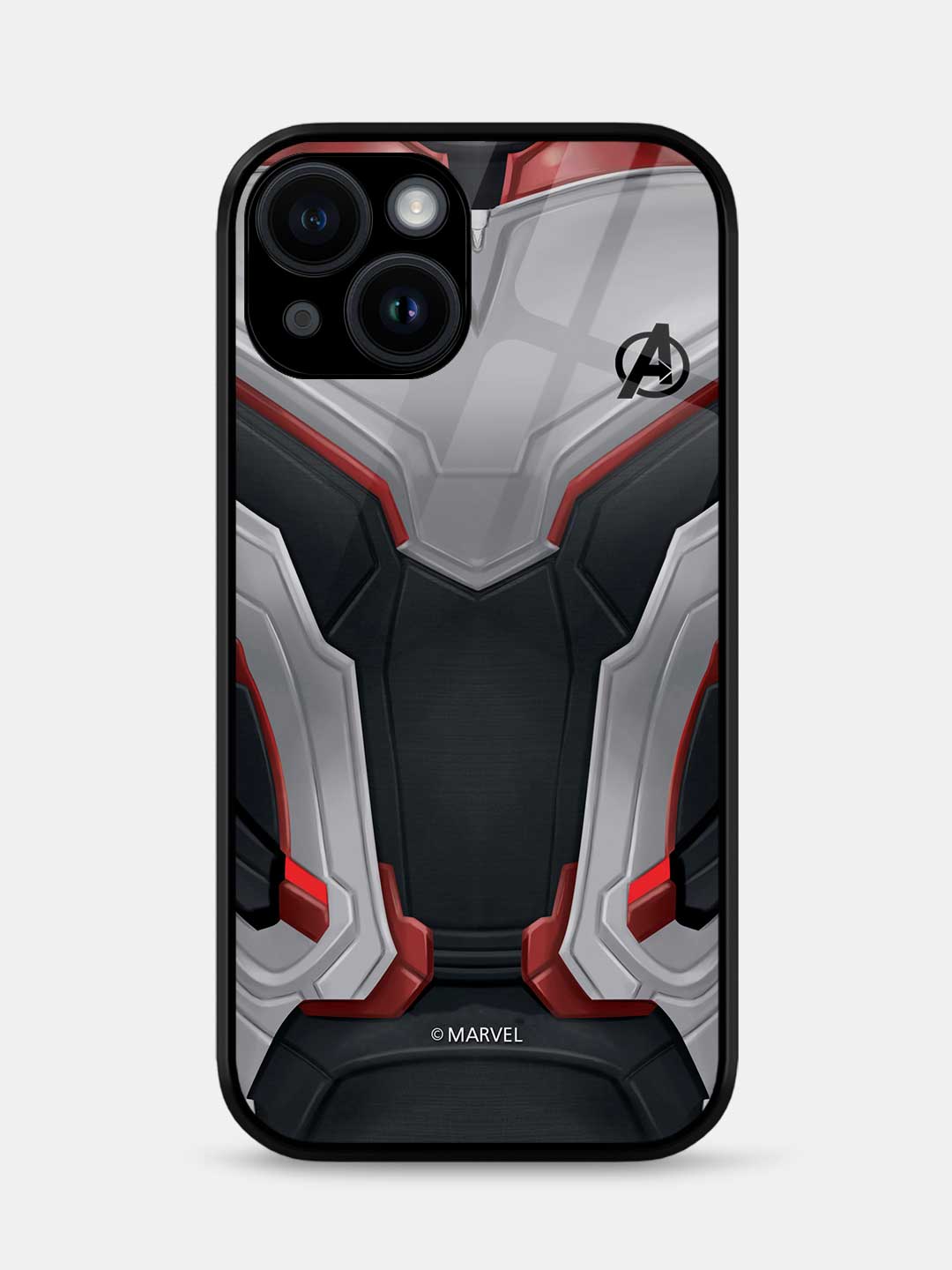 Avengers Endgame Suit - iPhone 15 Plus Glass Cover