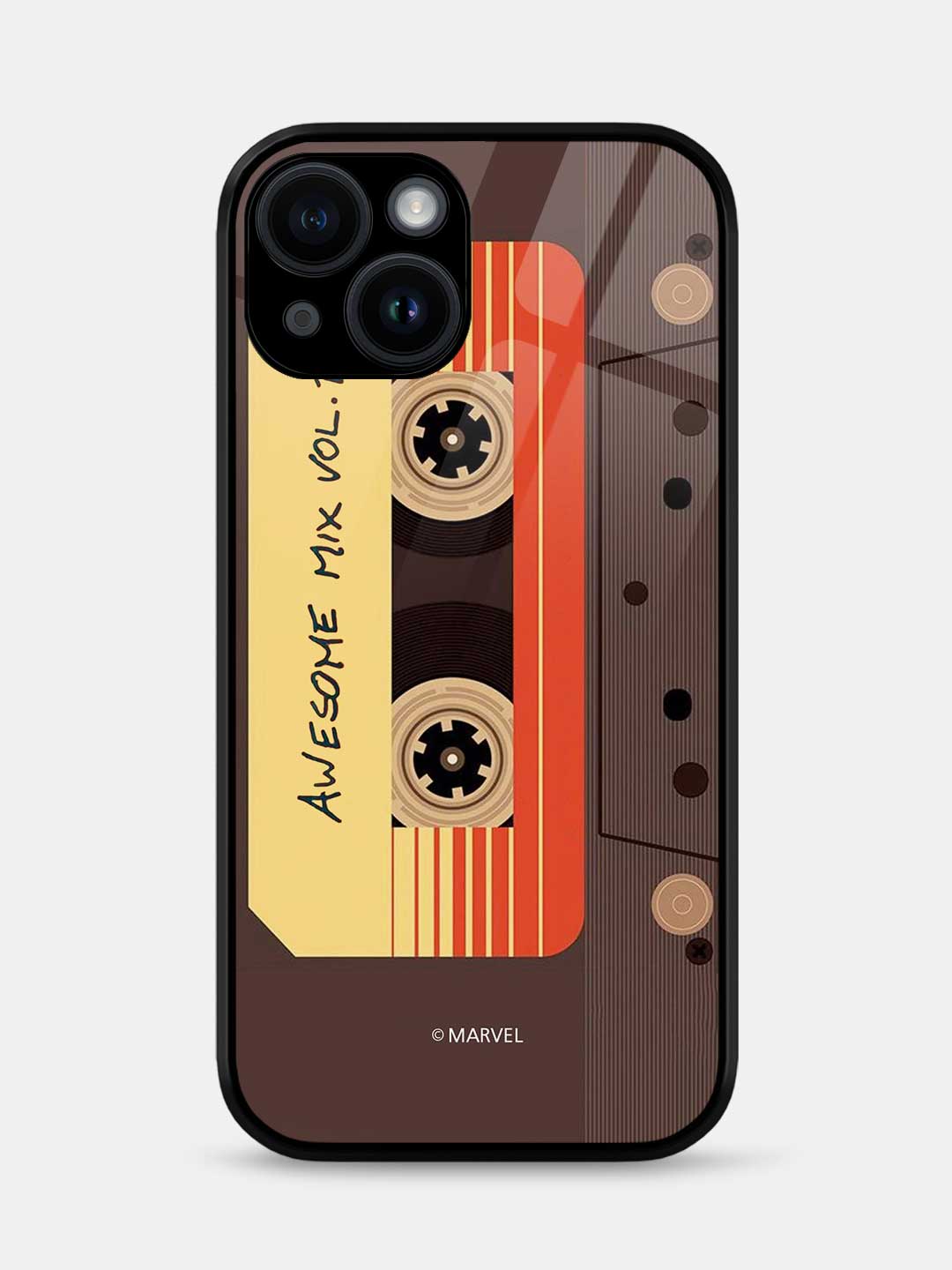 Awesome Mix Tape - iPhone 15 Plus Glass Cover