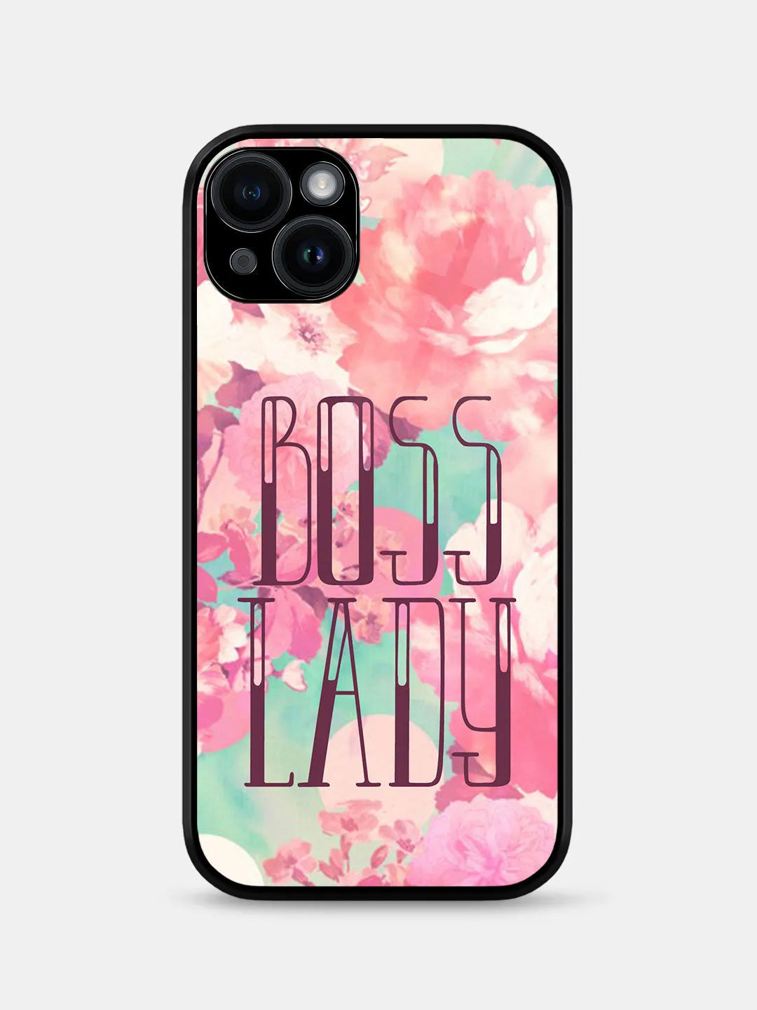 Boss Lady - iPhone 15 Plus Cover - Glass