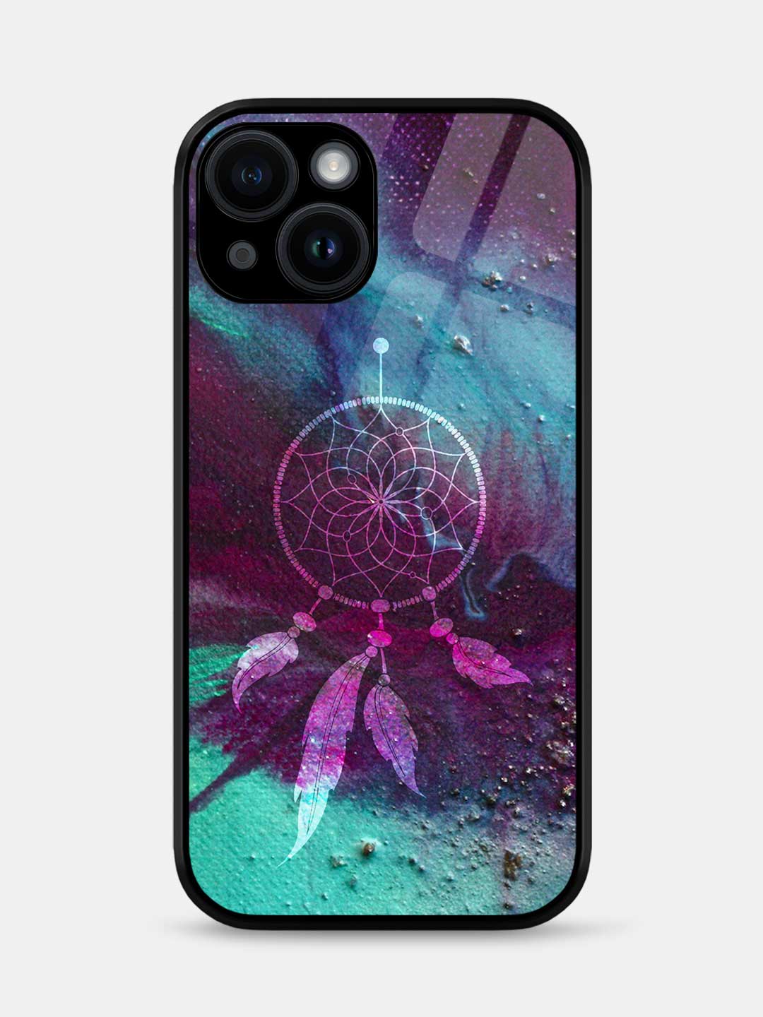 Dream Catcher Galaxy - iPhone 14 Plus Glass Cover