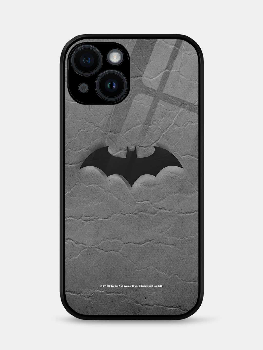 Fade Out Batman - iPhone 14 Plus Glass Cover