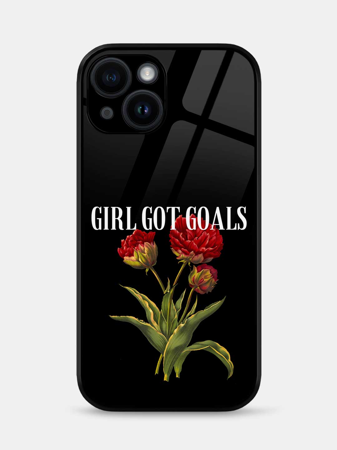 Girl got Goals - iPhone 14 Plus Glass Cover
