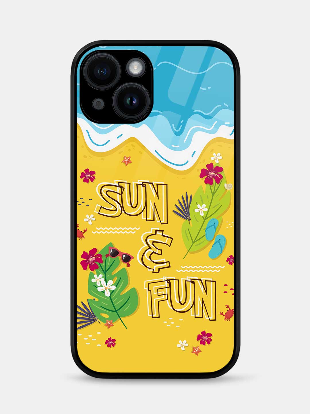 Sun and Fun - iPhone 14 Plus Glass Cover