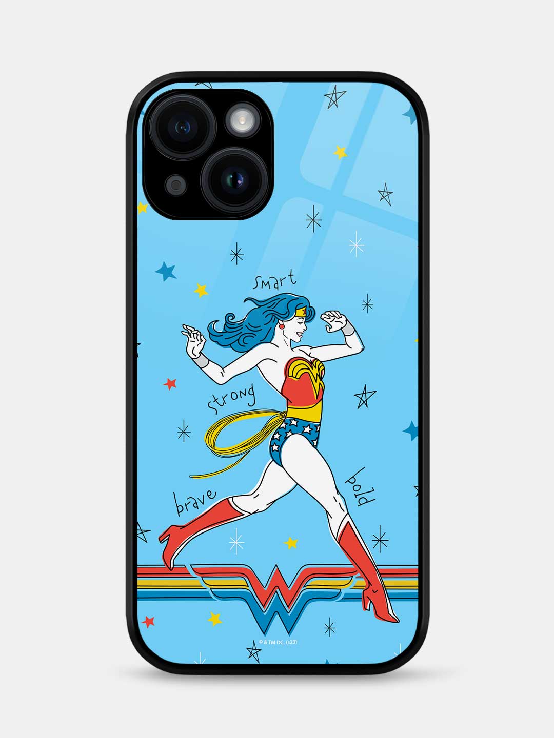 Wonder Comic - iPhone 15 Plus Glass Cover