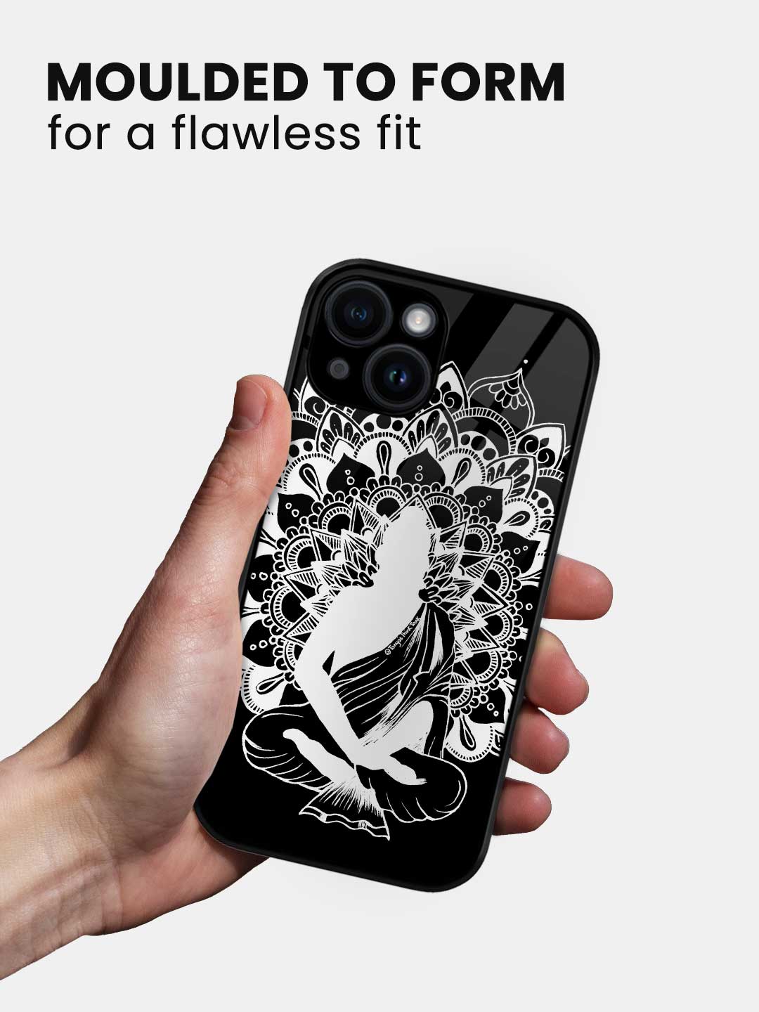 Buddha Mandala - iPhone 14 Plus Glass Cover