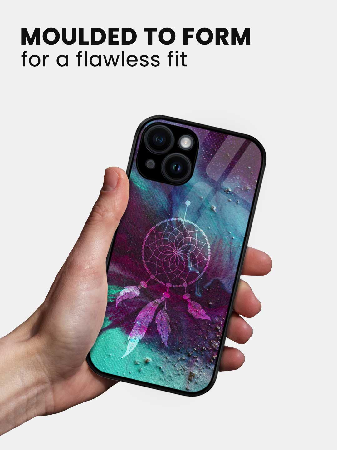 Dream Catcher Galaxy - iPhone 14 Plus Glass Cover