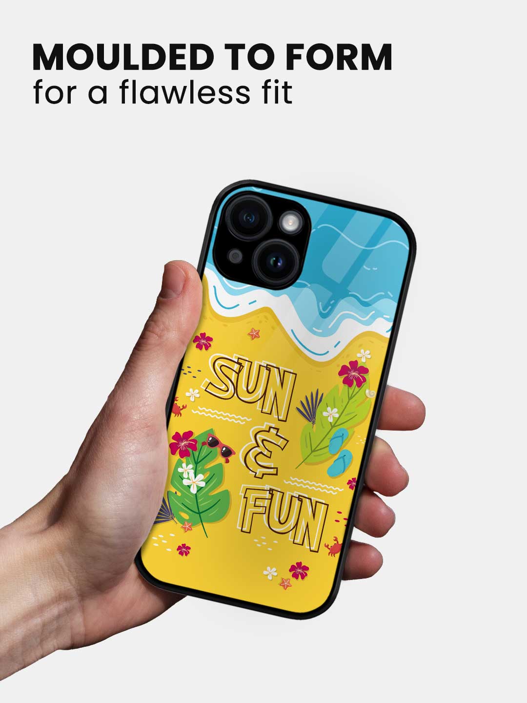 Sun and Fun - iPhone 14 Plus Glass Cover