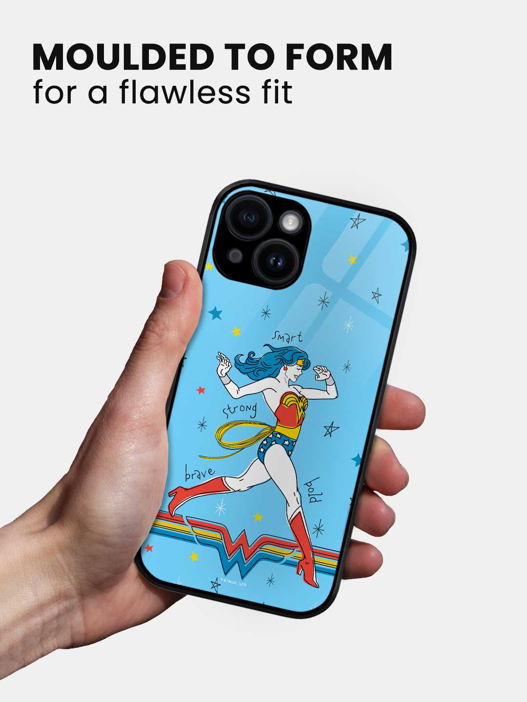 Wonder Comic - iPhone 15 Plus Glass Cover