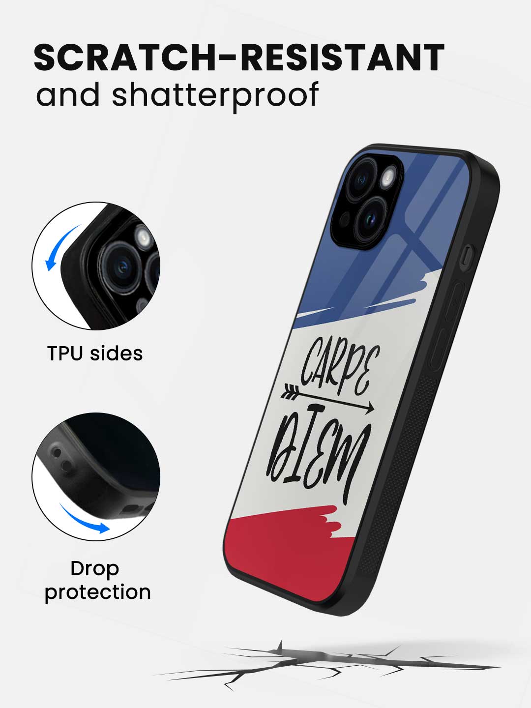 Carpe Diem - iPhone 14 Plus Glass Cover