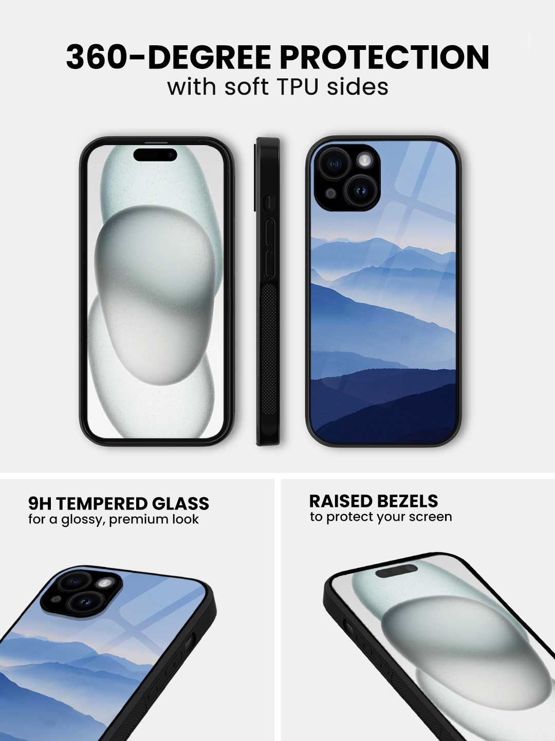 The High Mountains - iPhone 14 Plus Glass Cover