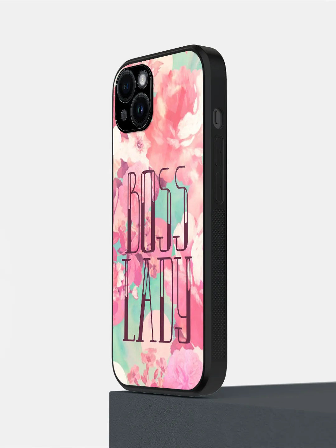 Boss Lady - iPhone 15 Plus Cover - Glass