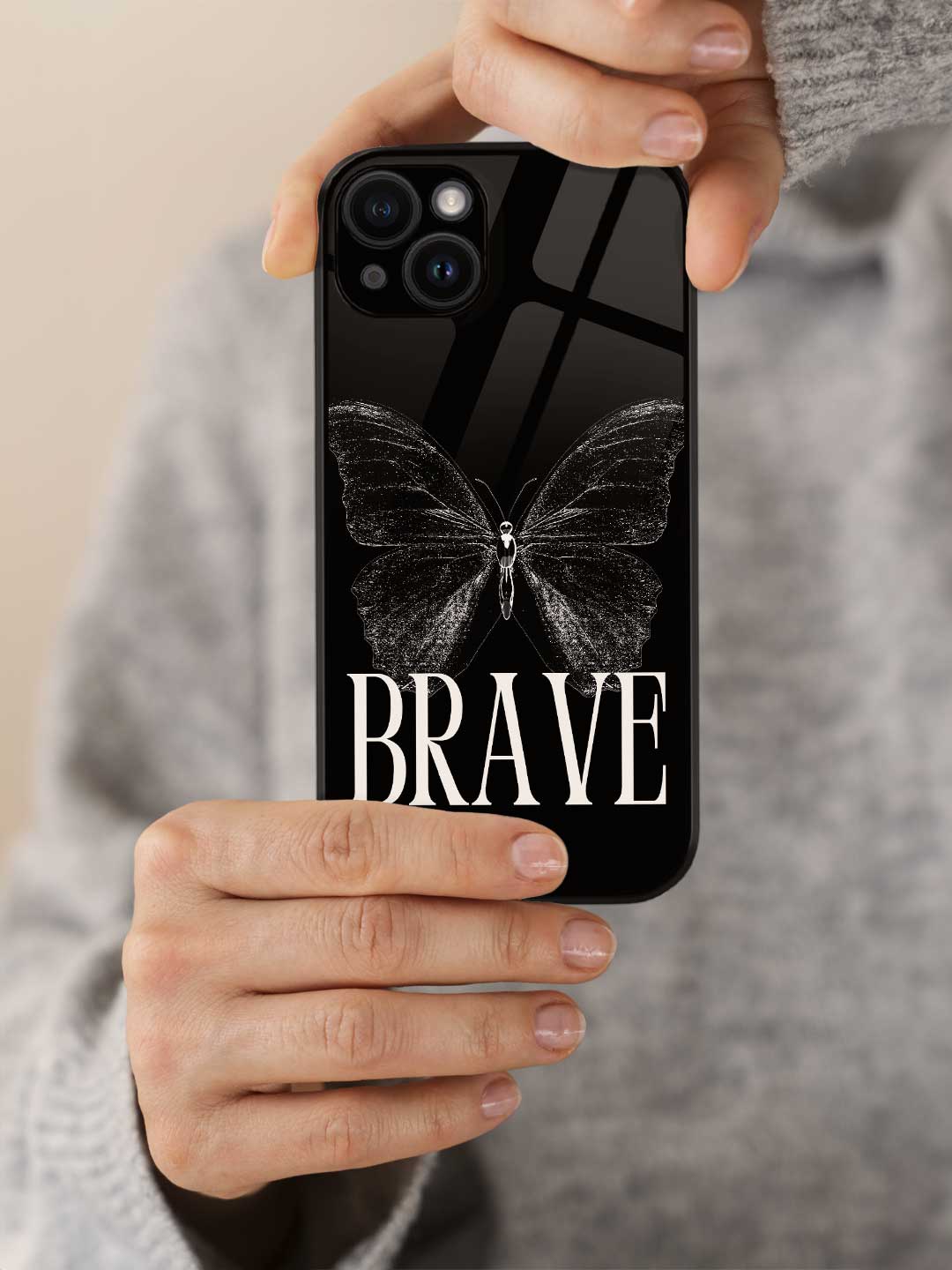 Brave - iPhone 15 Plus Glass Cover