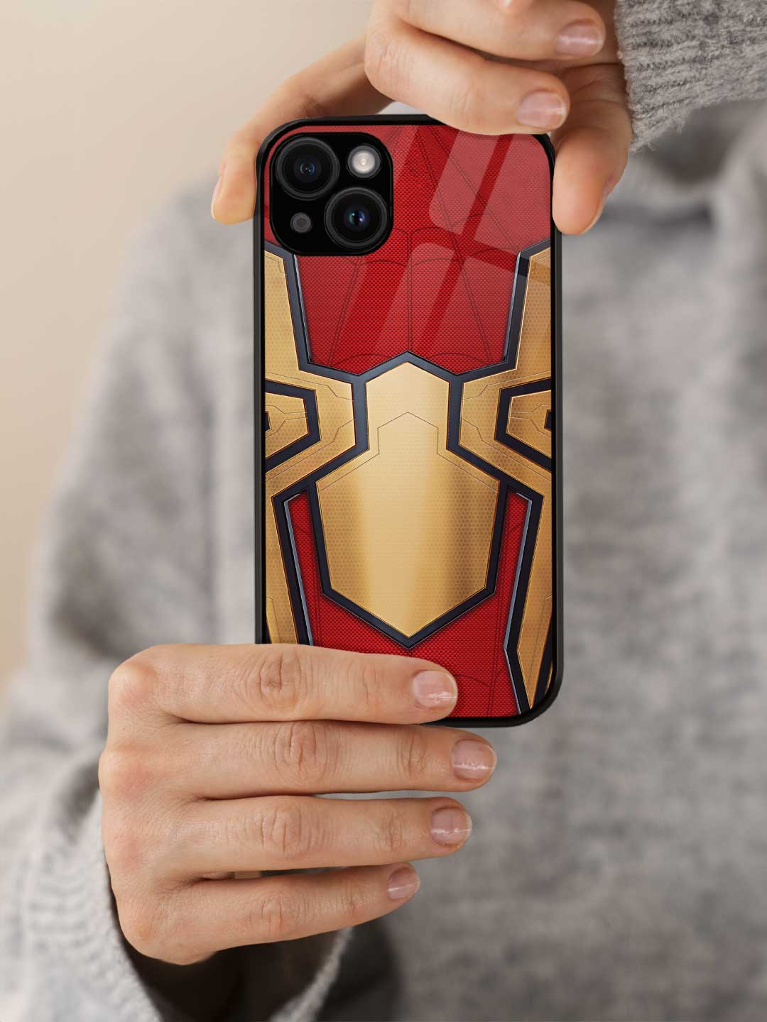 Integrated Spider Logo - iPhone 14 Plus Glass Cover