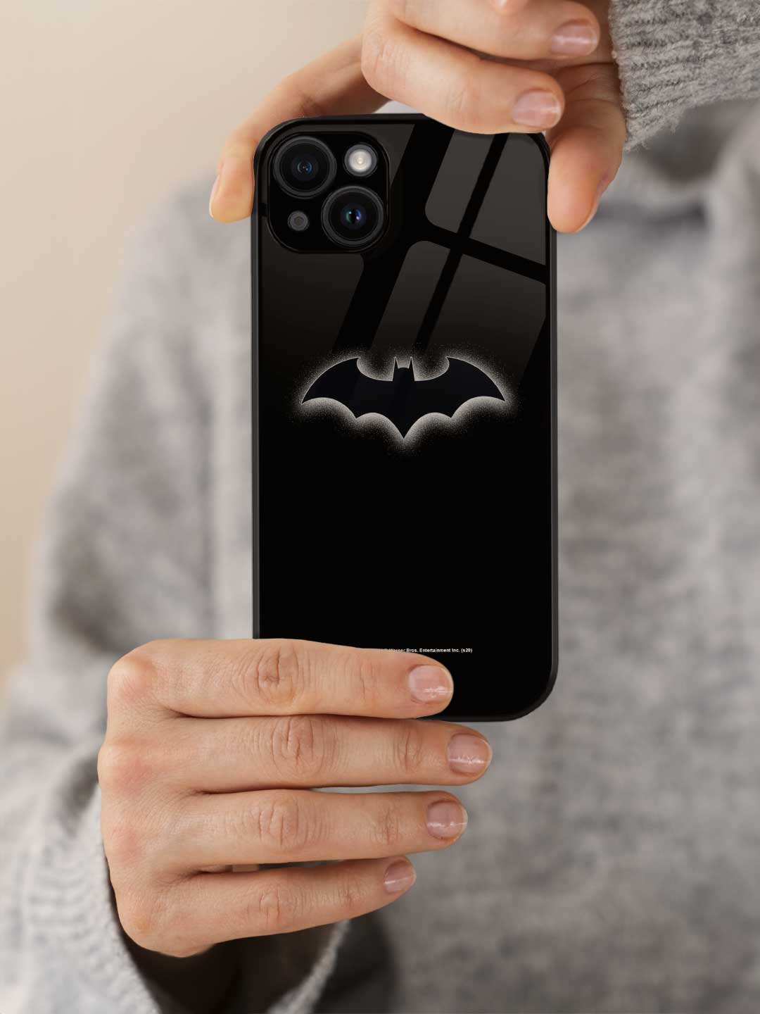 Logo Batman - iPhone 14 Plus Glass Cover