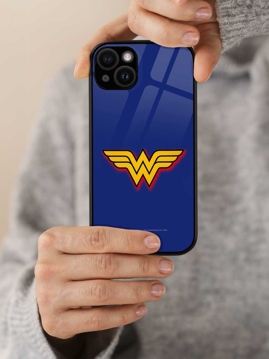 Logo Wonder Woman - iPhone 14 Plus Glass Cover