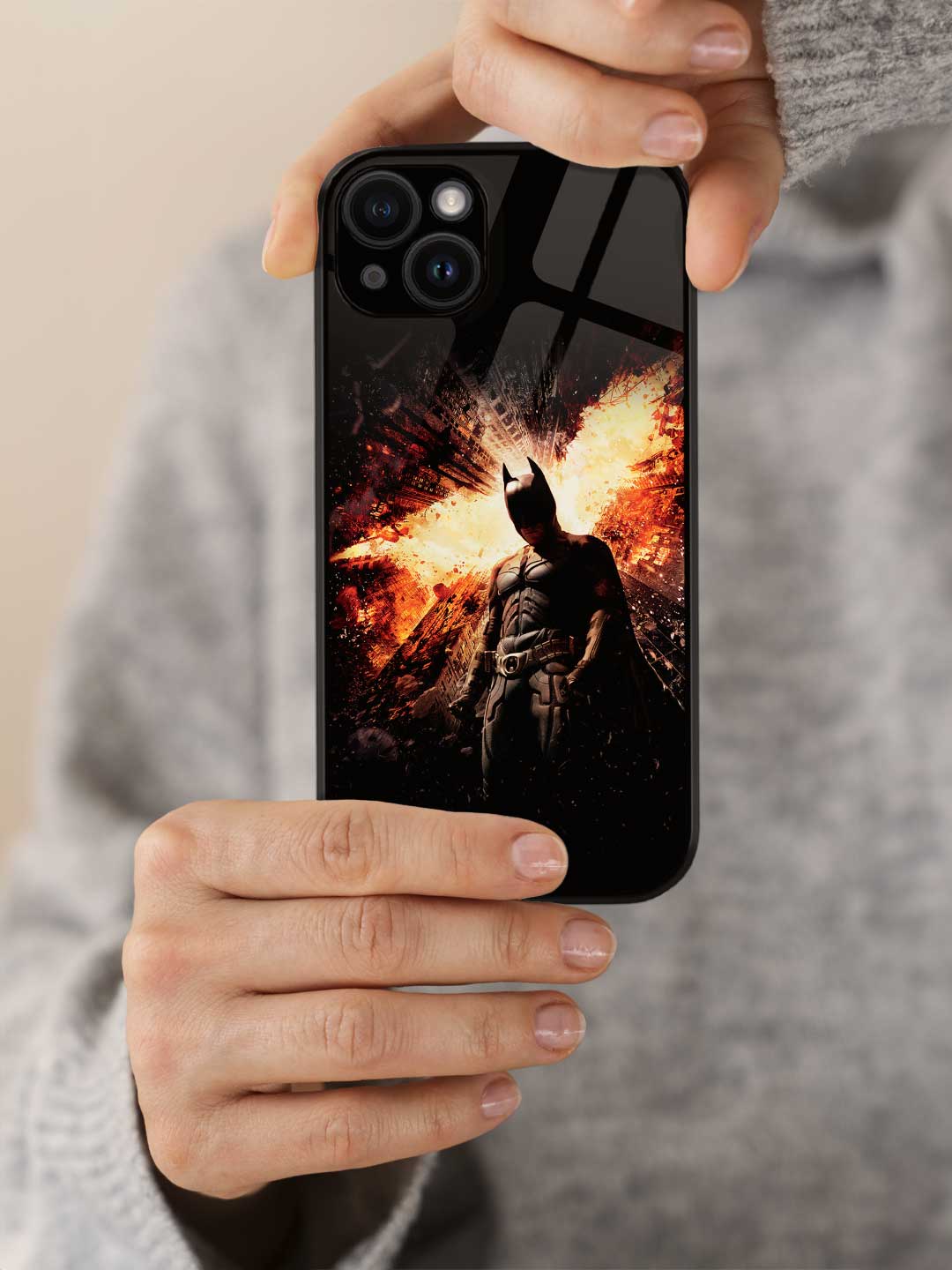The Dark Knight Rises - iPhone 14 Plus Glass Cover