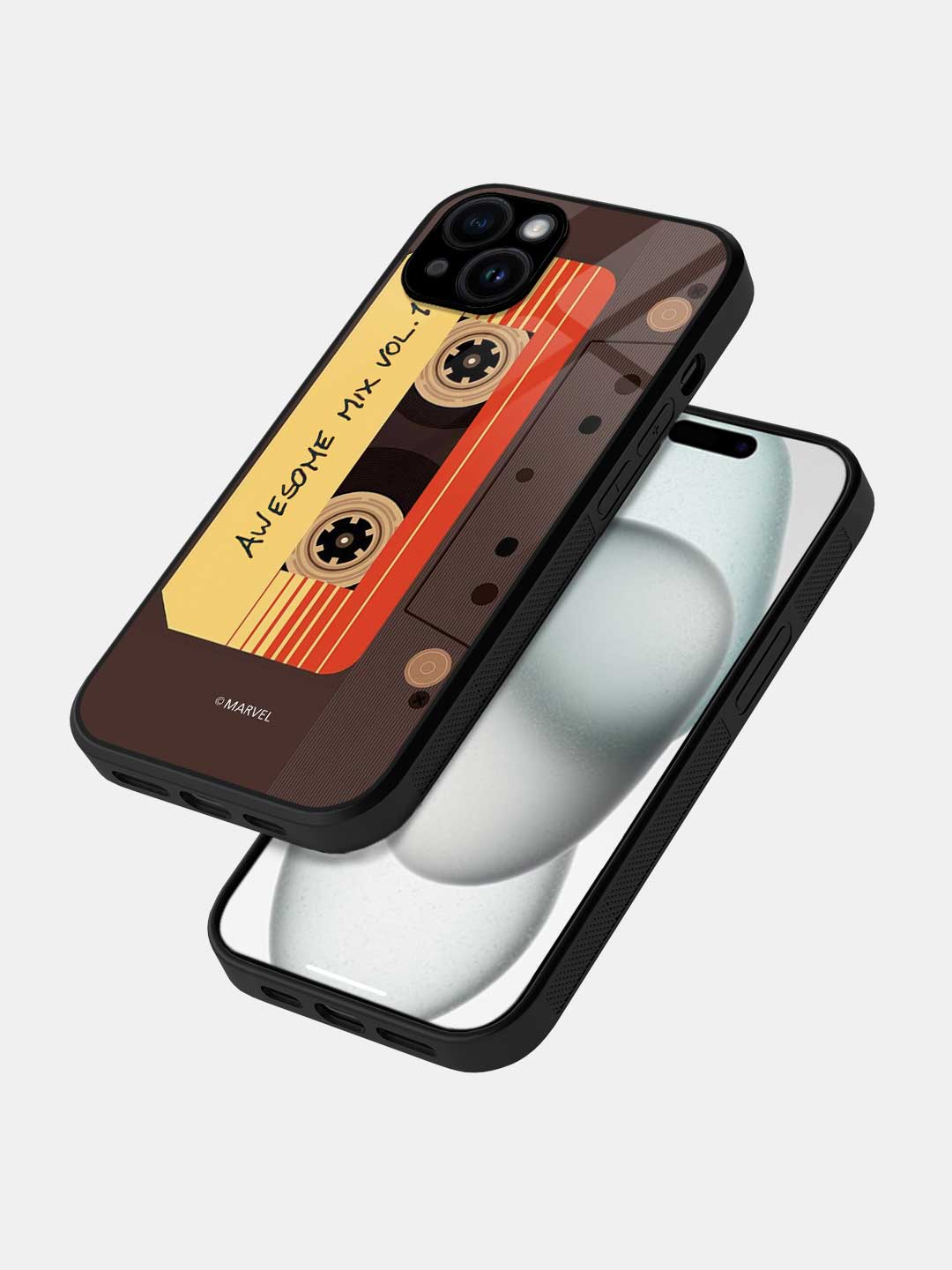 Awesome Mix Tape - iPhone 15 Plus Glass Cover