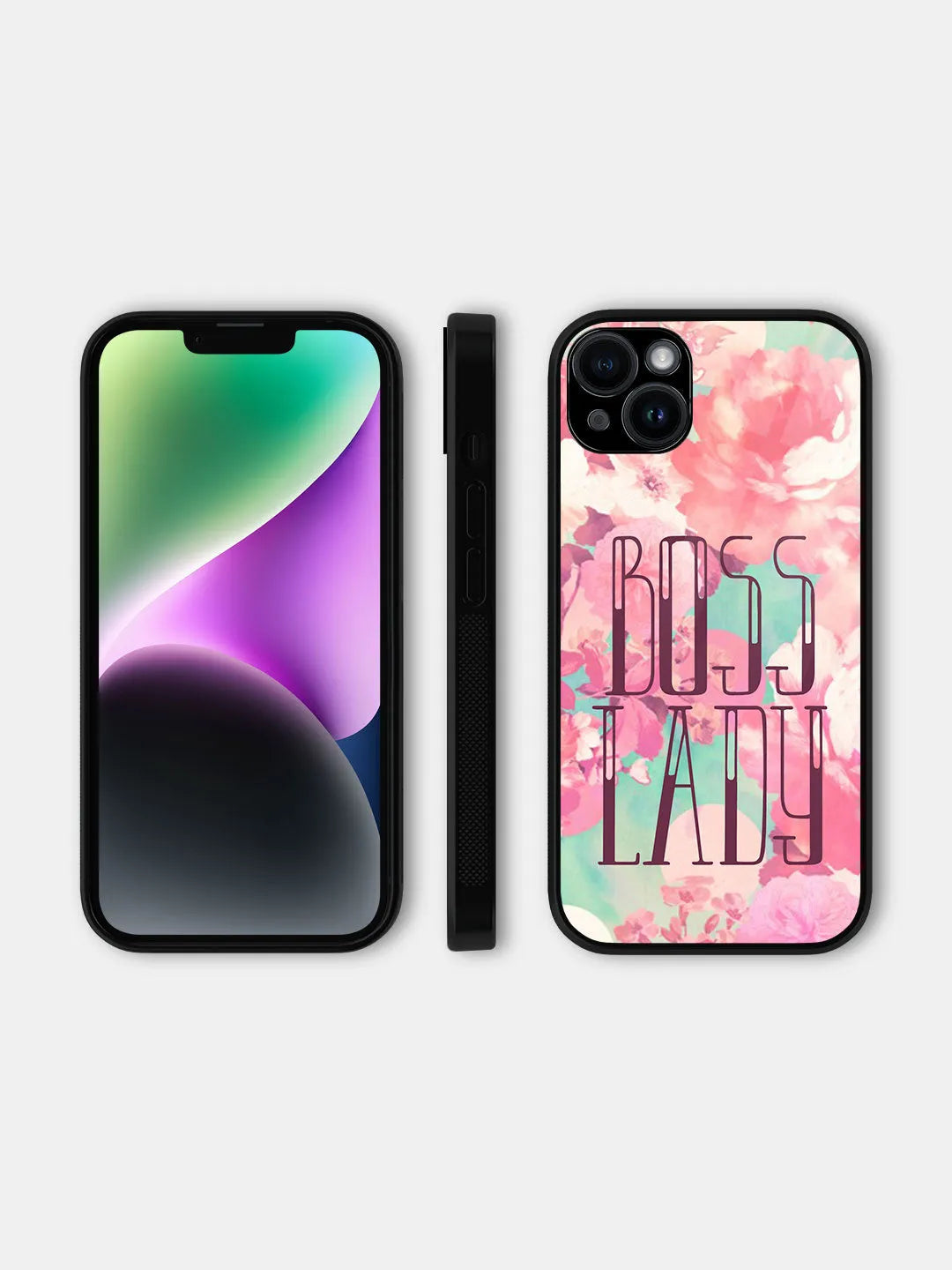Boss Lady - iPhone 15 Plus Cover - Glass