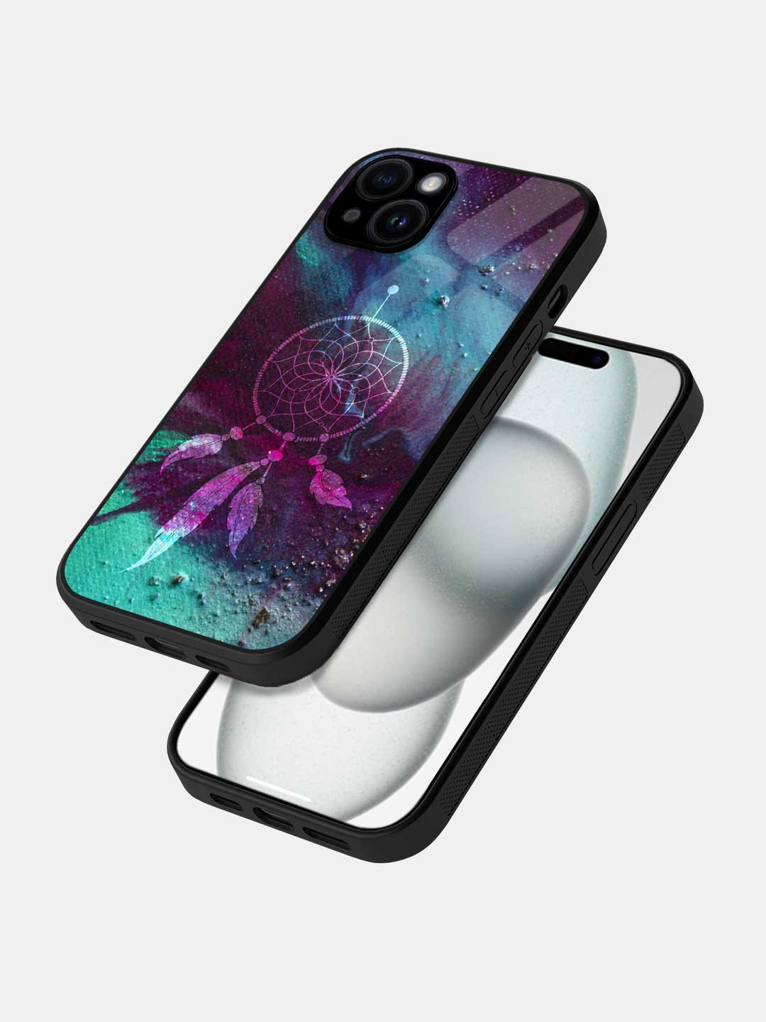 Dream Catcher Galaxy - iPhone 14 Plus Glass Cover