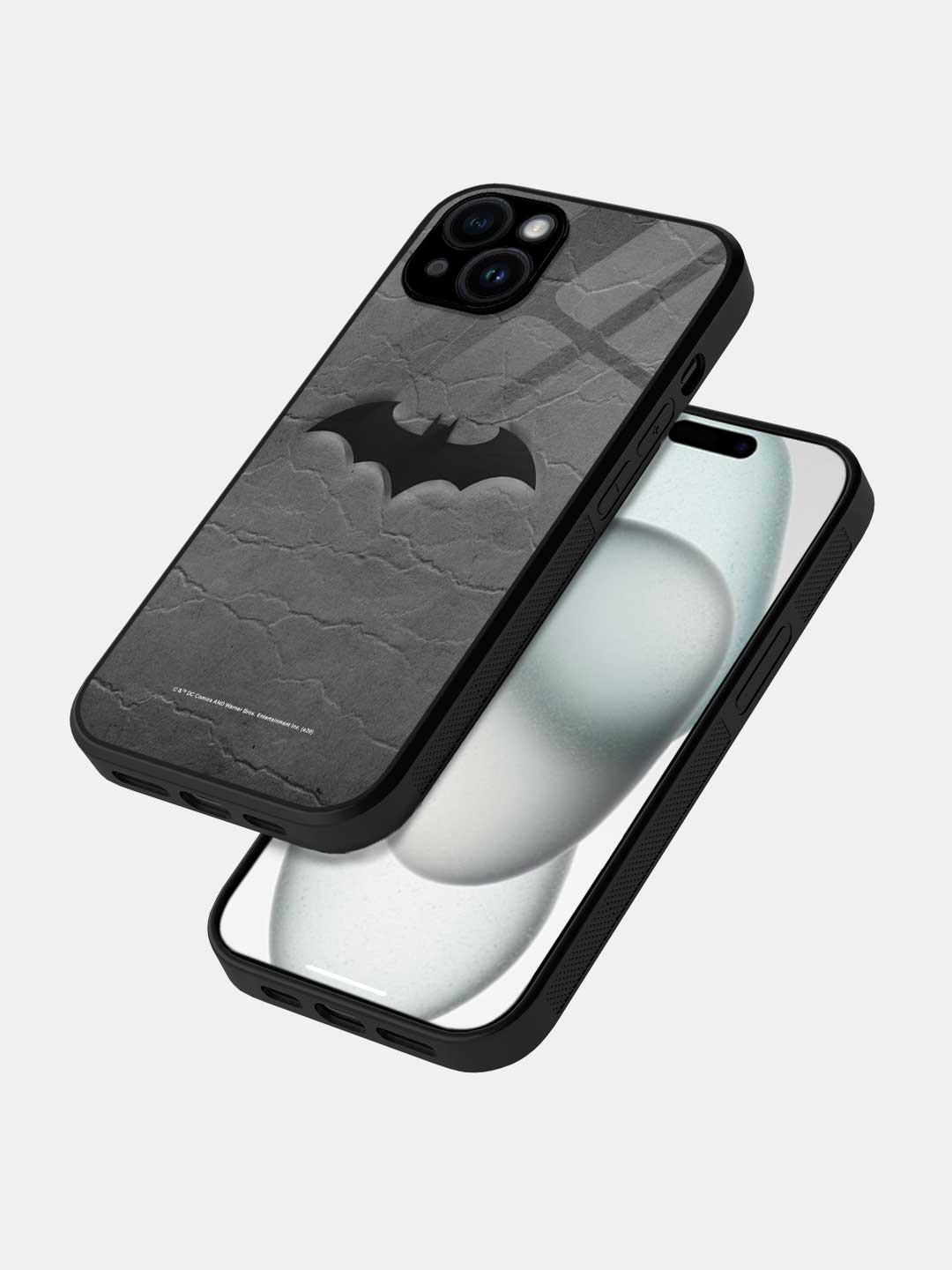 Fade Out Batman - iPhone 14 Plus Glass Cover