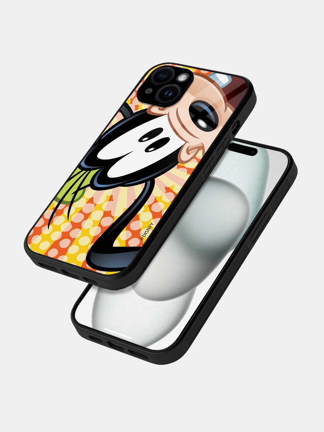 Goofy Upside Down - iPhone 14 Plus Glass Cover