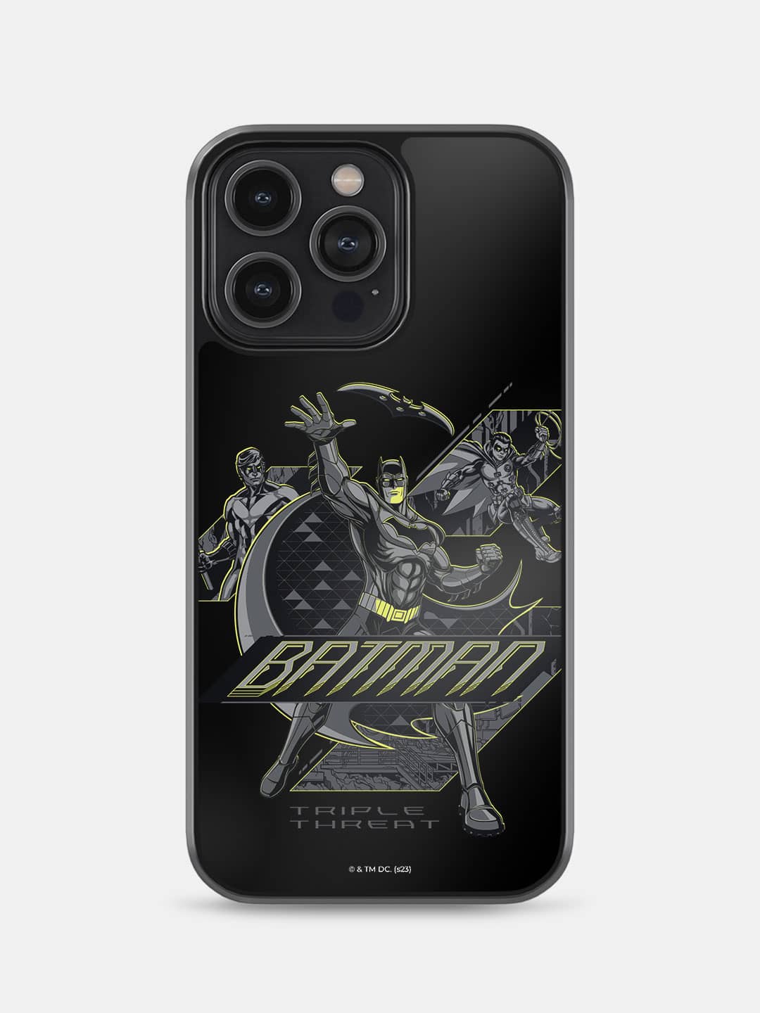 Batman Triple threat - iPhone 14 Pro Max Bumper Cover