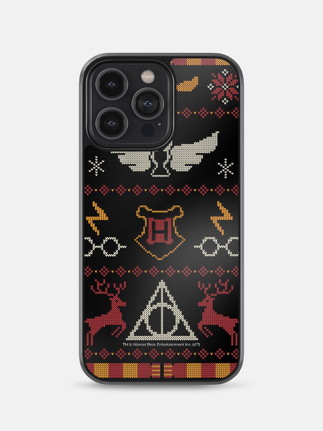 Harry Potter Christmas Pattern - iPhone 14 Pro Max Cover
