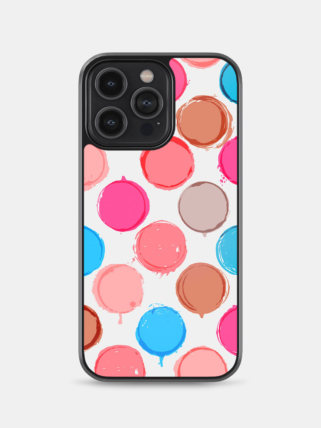 Polka Dot Canvas - iPhone 14 Pro Max Cover