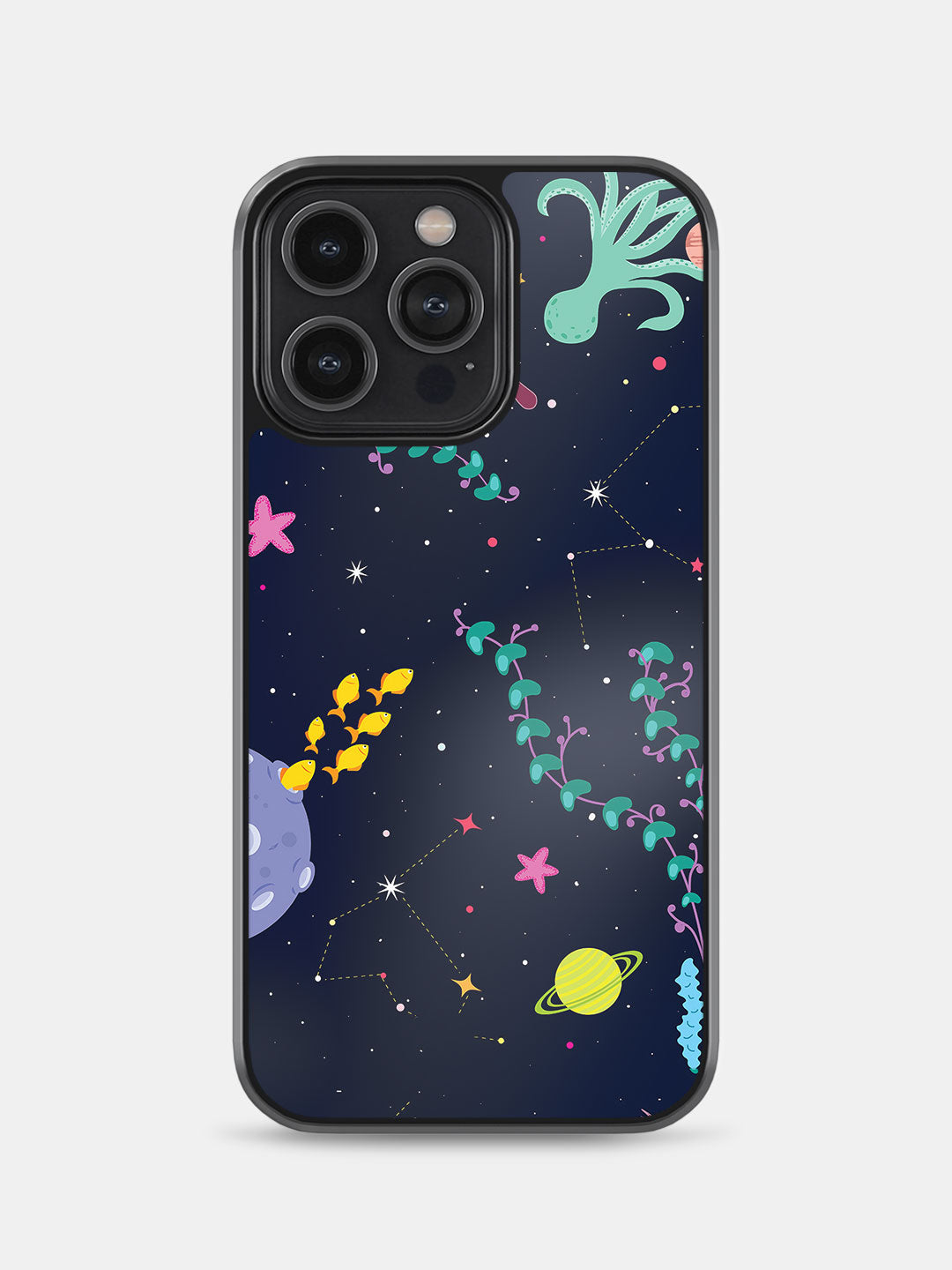 Space Aquarium - iPhone 14 Pro Max Bumper Cover