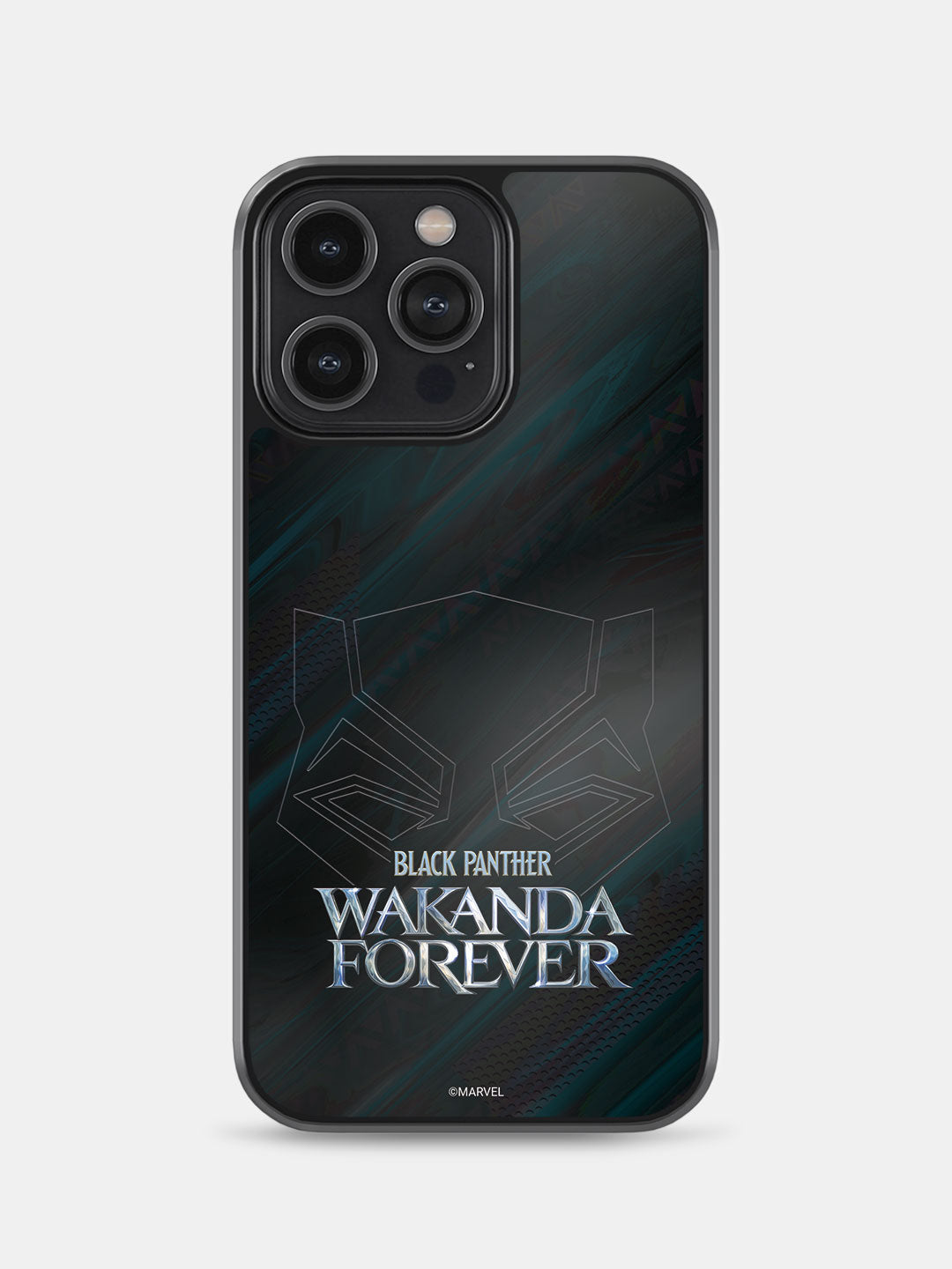 Wakanda Forever Logo Grey - iPhone 14 Pro Max Cover