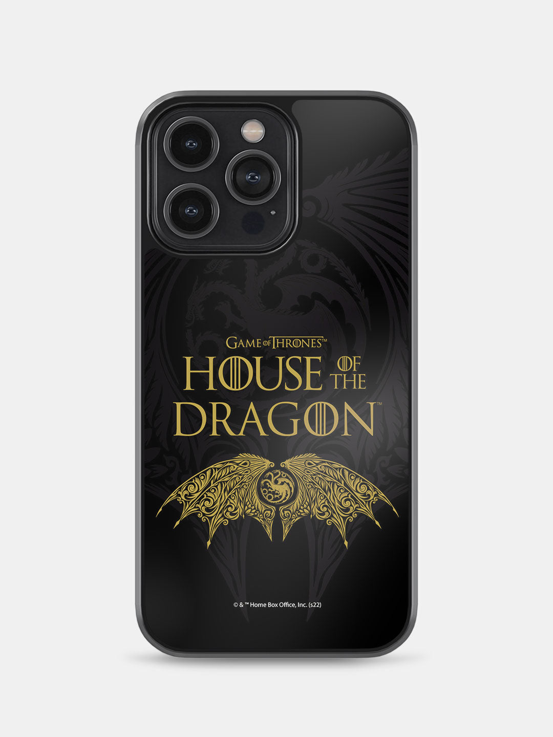 Winged Targaryen Crest - iPhone 14 Pro Max Cover