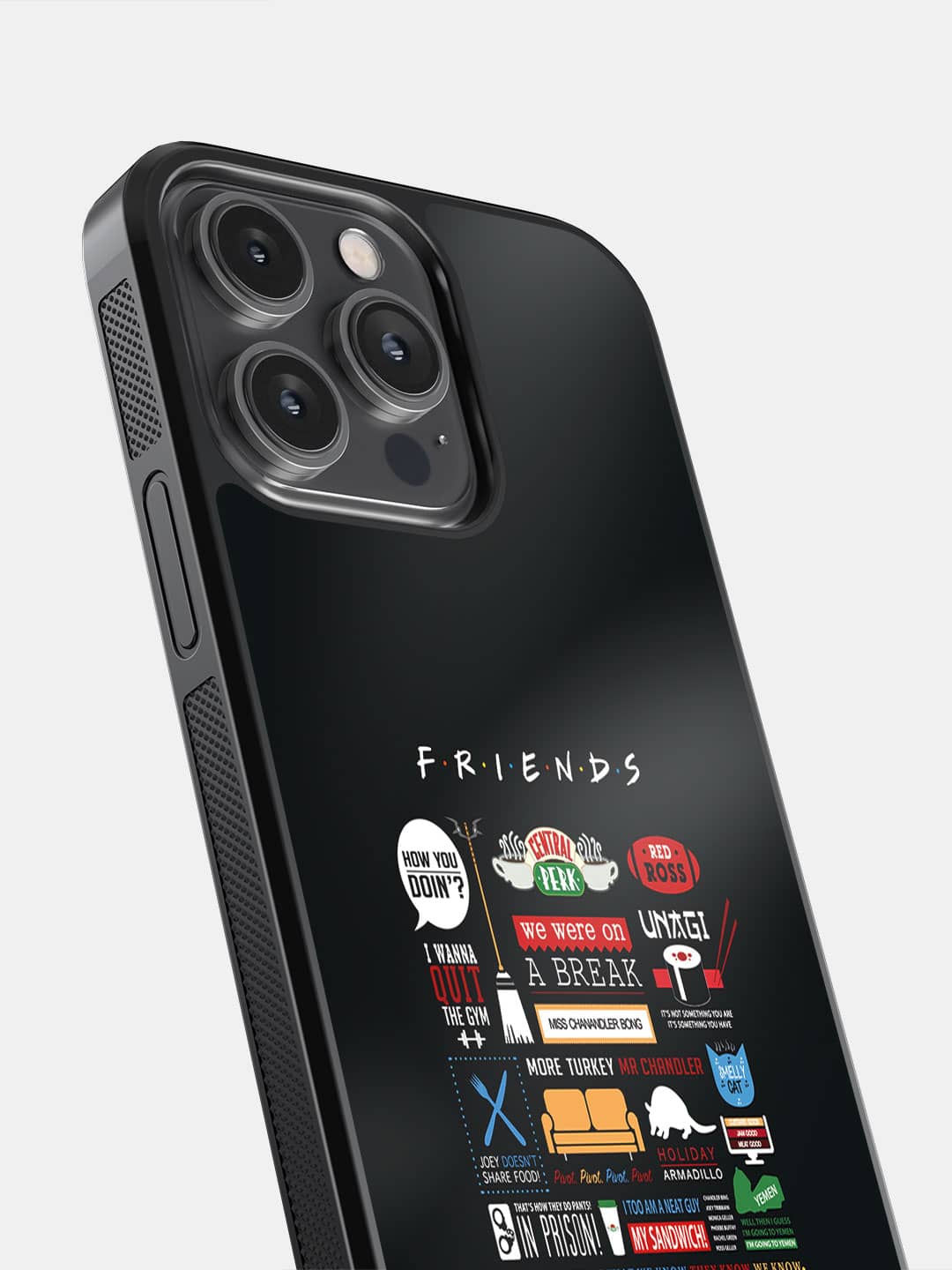 Friends Infographic - iPhone 14 Pro Max Cover