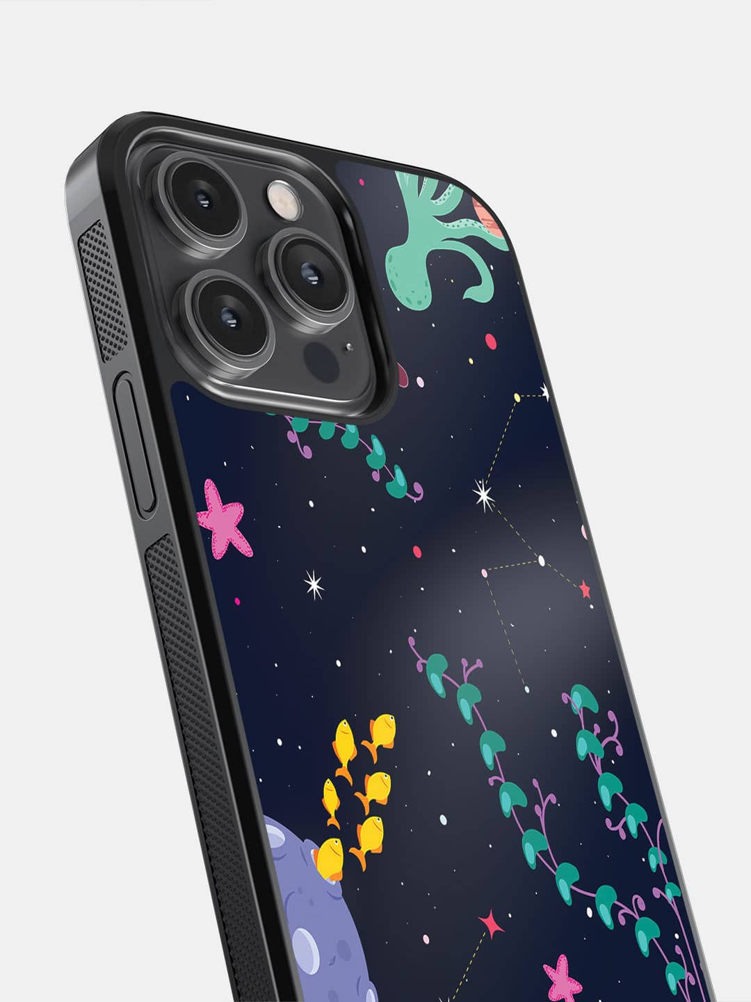 Space Aquarium - iPhone 14 Pro Max Bumper Cover